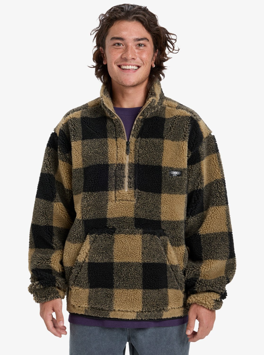 Quiksilver Mercury Woodlands Sherpa Elm Wood