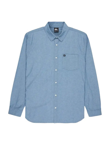 Quiksilver Yosemite Chambrayls Shirt Blue