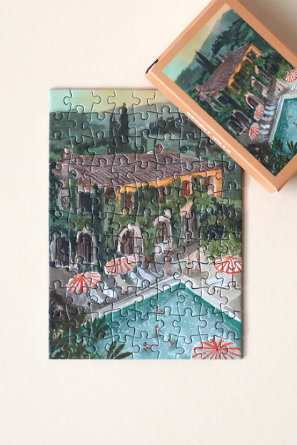 Mini-Puzzle Secret Villa, 99 pieces