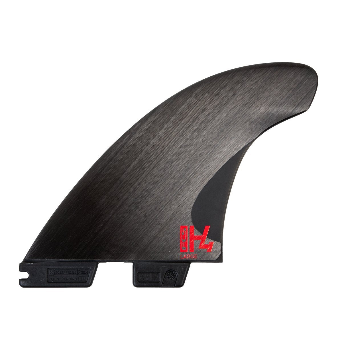 FCS II H4 Small Smoke Tri Retail Fins