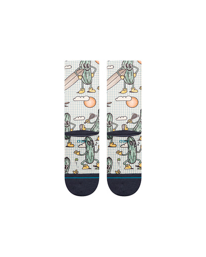 Stance Feeling Pickled Crew Socks Cream