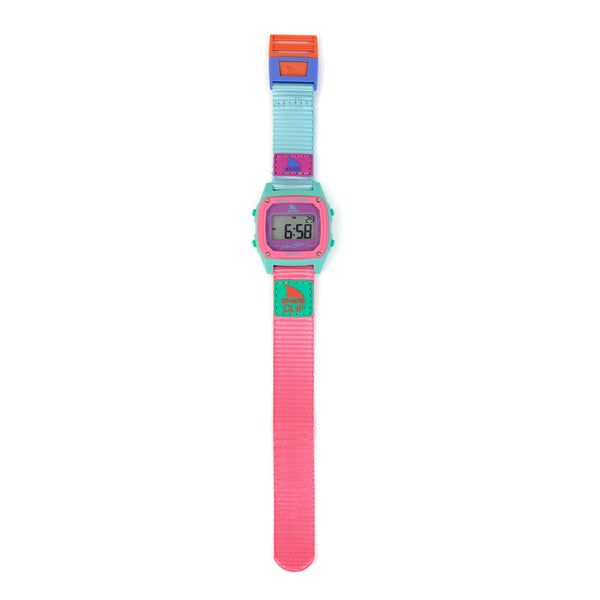 Freestyle Shark Classic Clip Uhr Schwarz / Neon Fruit Punch