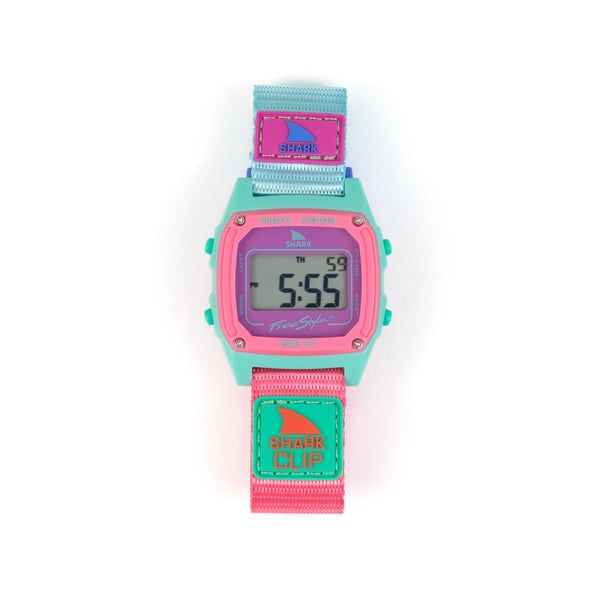 Freestyle Shark Classic Clip Uhr Schwarz / Neon Fruit Punch