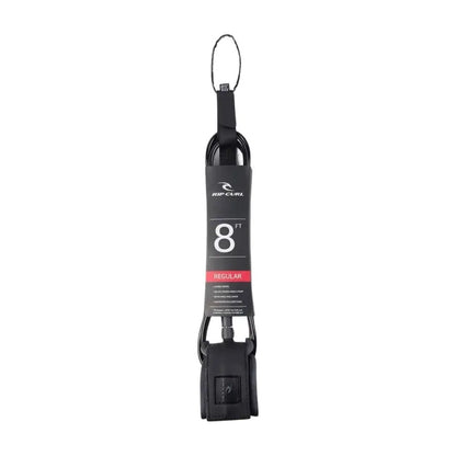 Rip Curl 8'0 Reg Leash Surf Grip Black