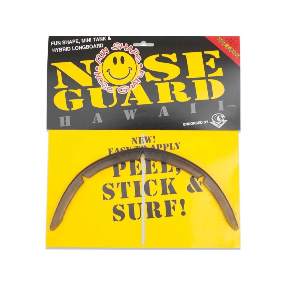 Kit de proteção nasal SurfCo Hawaii Fun Shape Smoke
