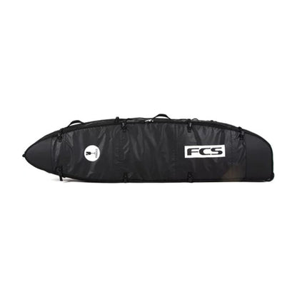 FCS Travel 3 Wheelie Fun Board 7'6 Boardbag Boardbag Black/Grey