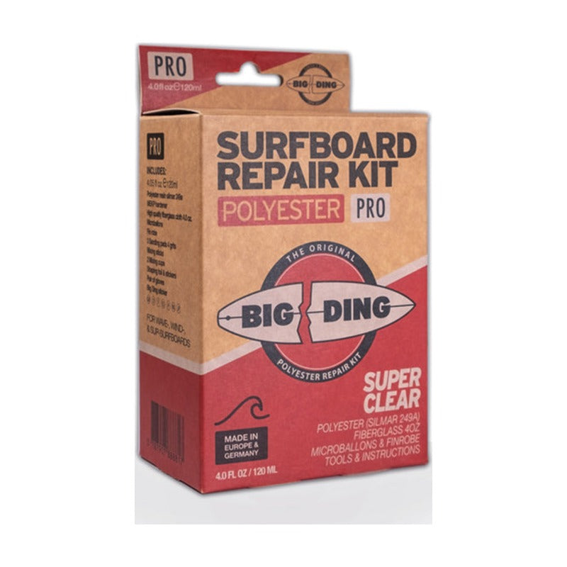Kit de reparo de prancha de surfe Big Ding Pro em poliéster