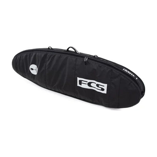 FCS Travel 1 Fun Board 8'0 Boardbag Black/Grey