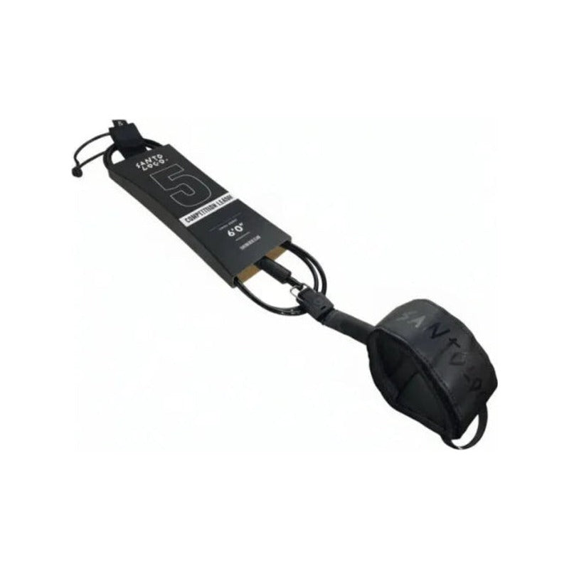 SantoLoco 5 ft Premium Surf Leash + Edgeboards Releash – Pre-Assembled