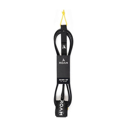 ROAM Surfboard Leash Big Wave Black