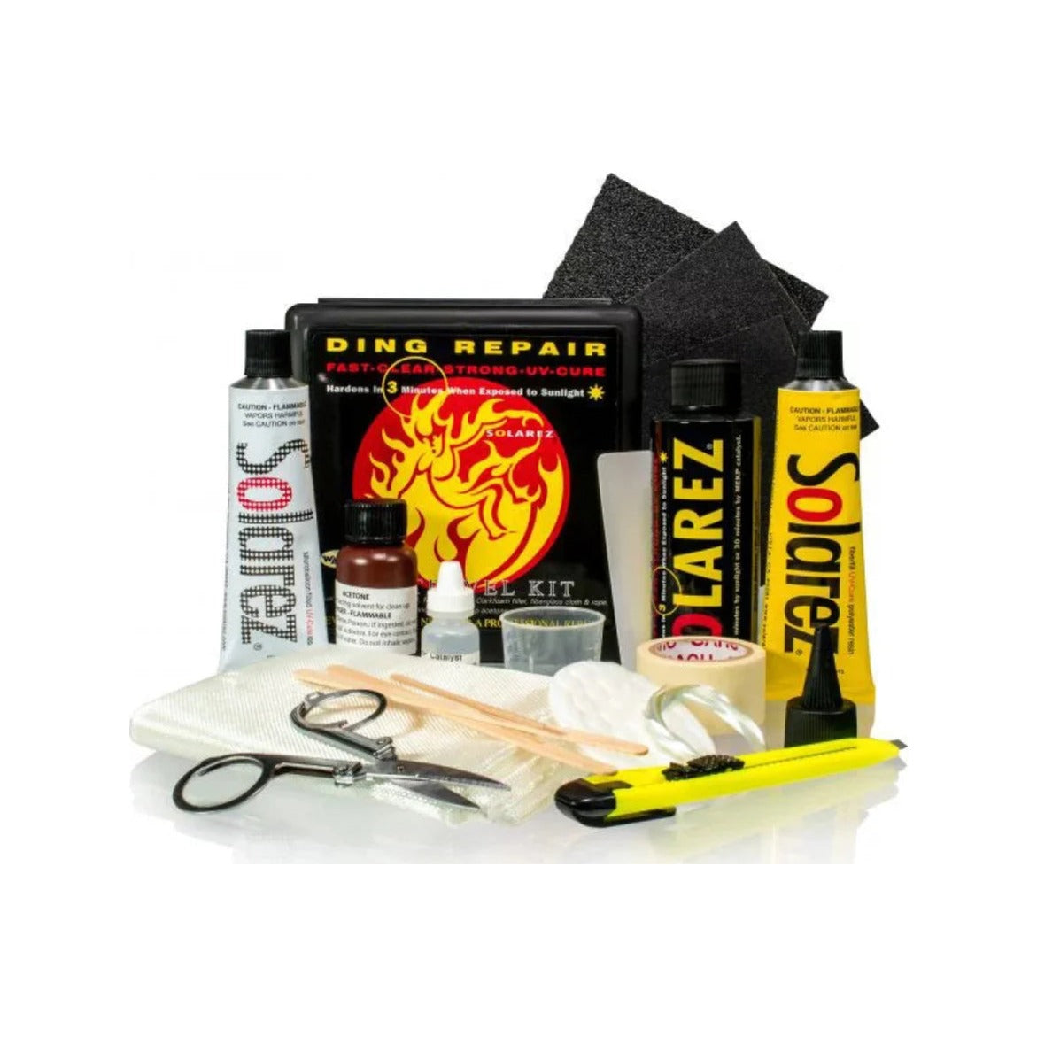 Solarez Ding Polyester Repair Pro Reiseset
