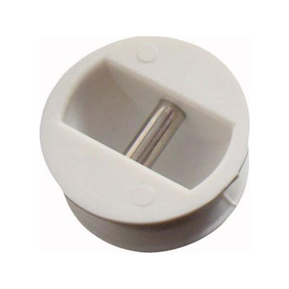 Leash Plug Big 32mm White