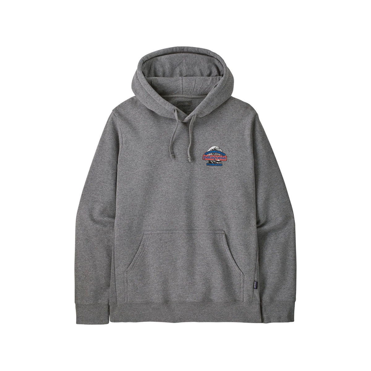 Patagonia Great Waves Uprisal Hoodie Glacier Gravel Heather