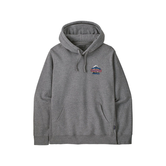 Patagonia Great Waves Uprisal Hoodie Glacier Gravel Heather