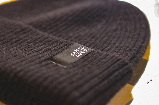 SantoLoco Gorro Beanie Black