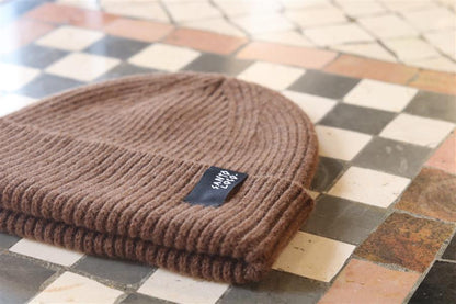 SantoLoco Gorro Beanie Dark Brown