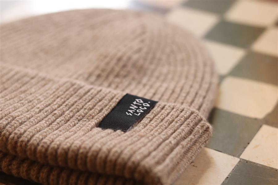 SantoLoco Gorro Beanie Beige