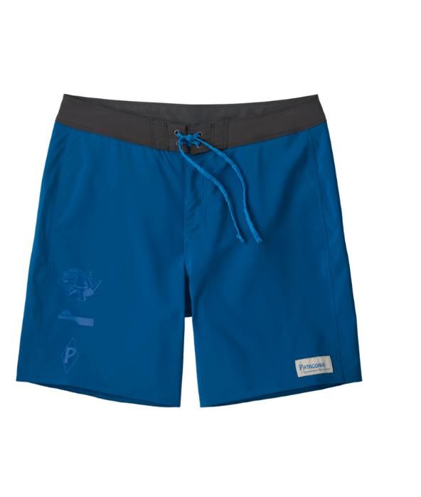 Patagonia M's Hydropeak 18' Boardshort Blau