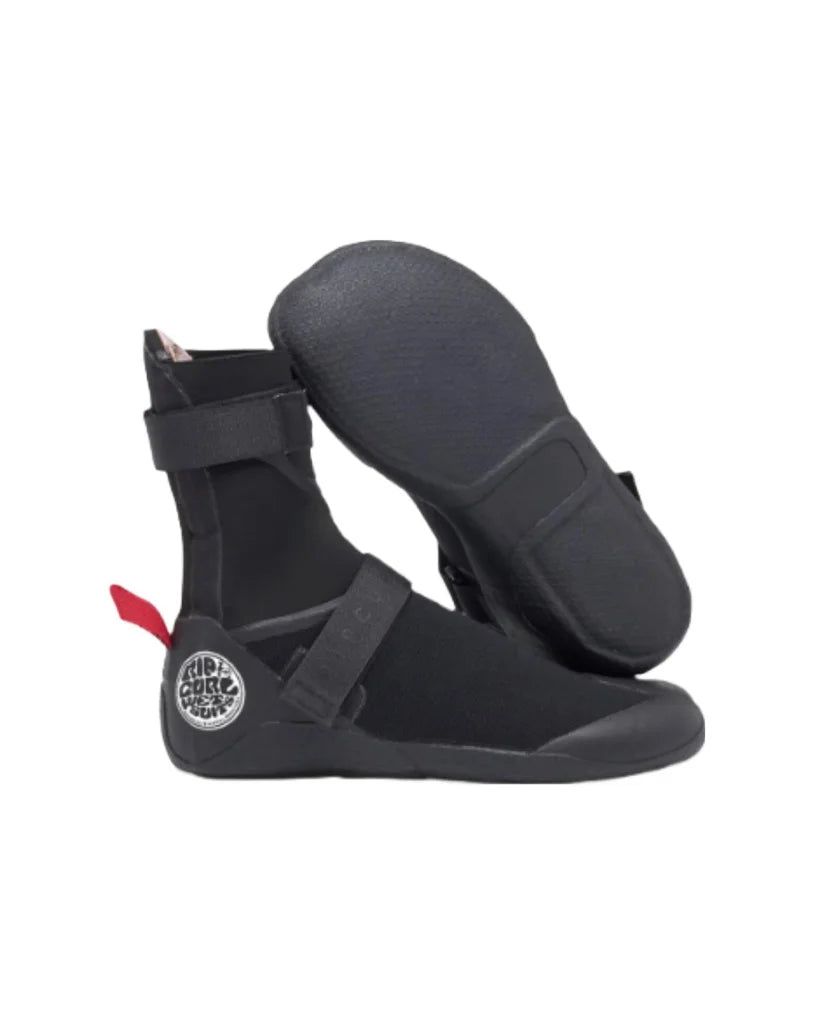 Rip Curl Flashbomb 3mm Split Toe Booties Black Black