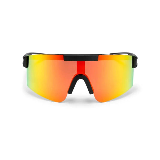 CHPO Luca Sunglasses Black/Red Mirror Black/Red Mirror