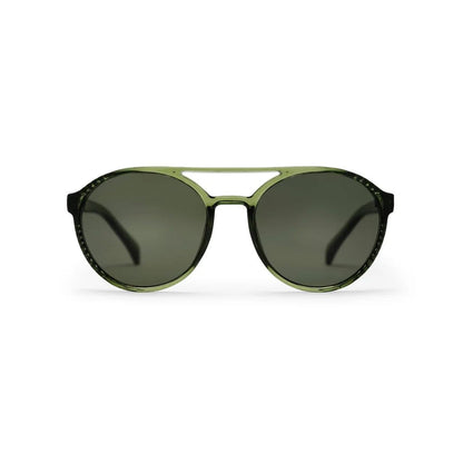 CHPO Rickard Sunglasses Forest Green Forest Green / Green