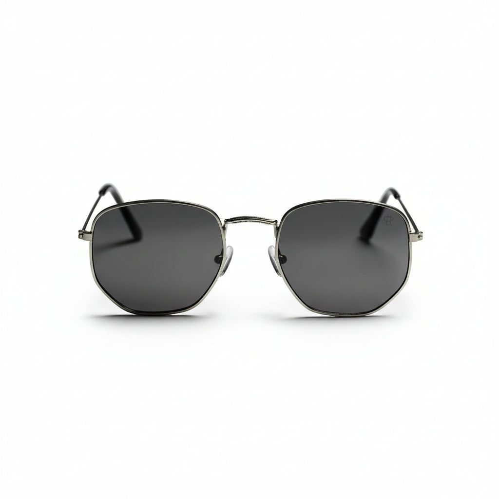 CHPO Ian Sunglasses Silver/Black Silver / Black