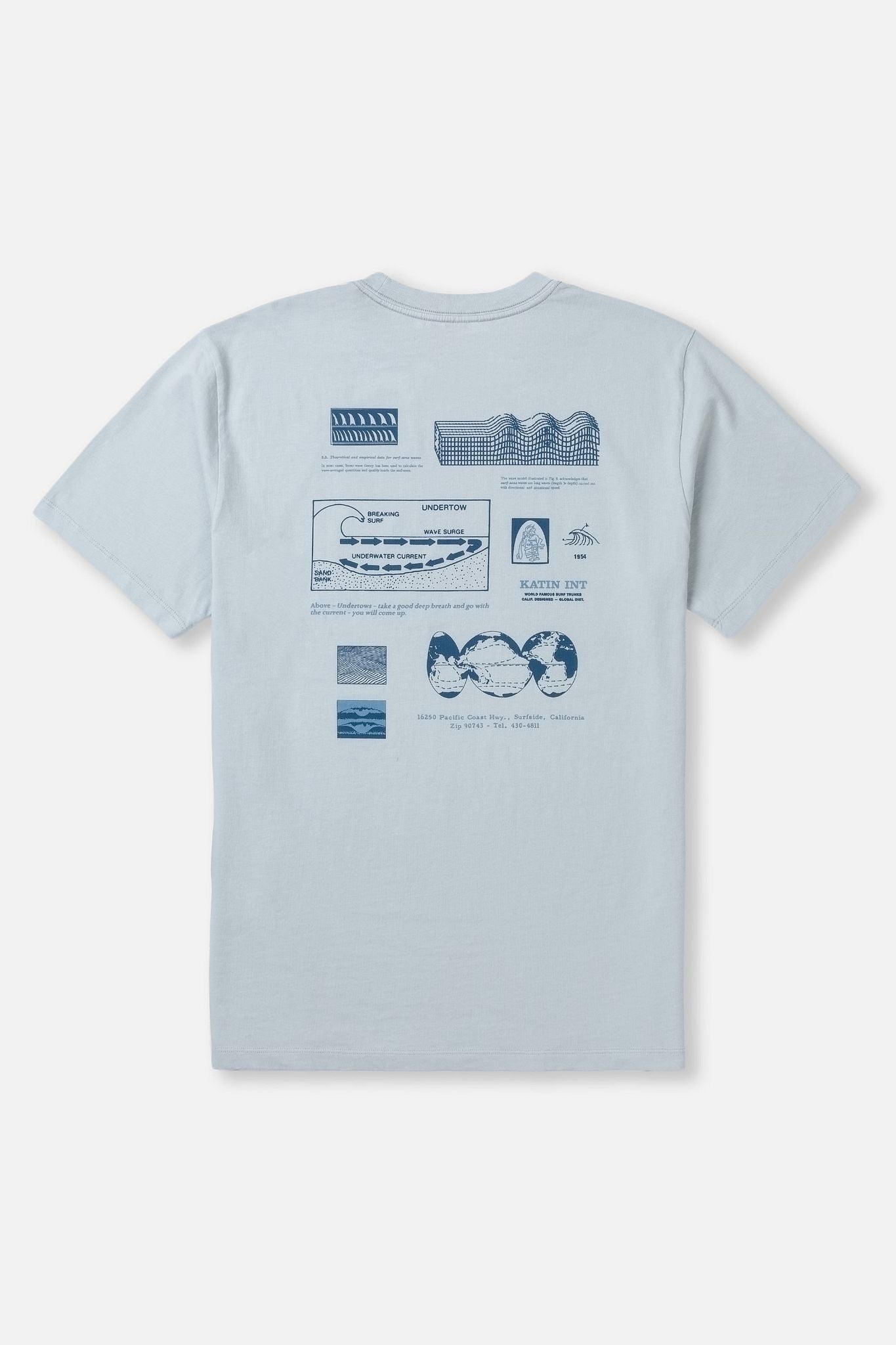 Katin Undercurrent Tee Light Blue