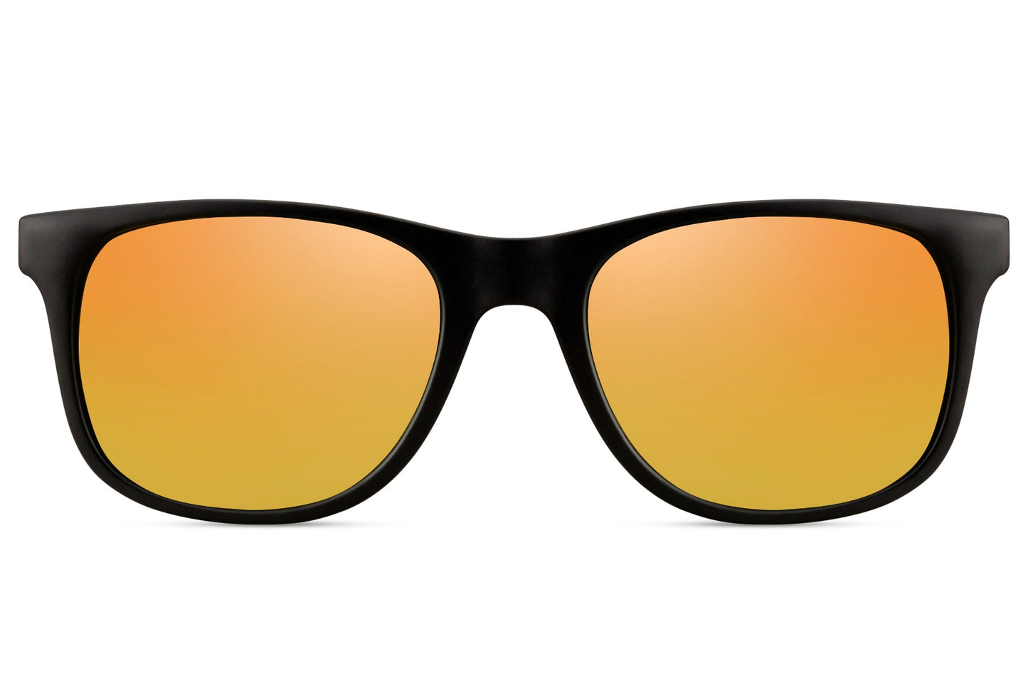 Brto Recycled Sunglass Kids Black Orange