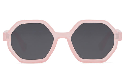 Brto Recycled Sunglass Kids Pink Grey