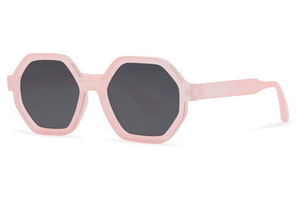 Brto Recycled Sunglass Kids Pink Grey