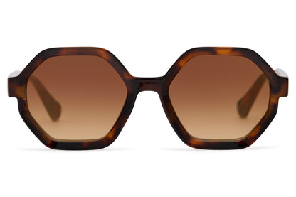 Brto Recycled Sunglass Kids Tort Brown