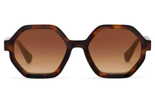 Brto Recycled Sunglass Kids Tort Brown