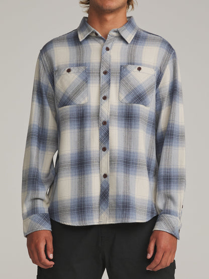 Katin Sierra Flannel Storm Blue