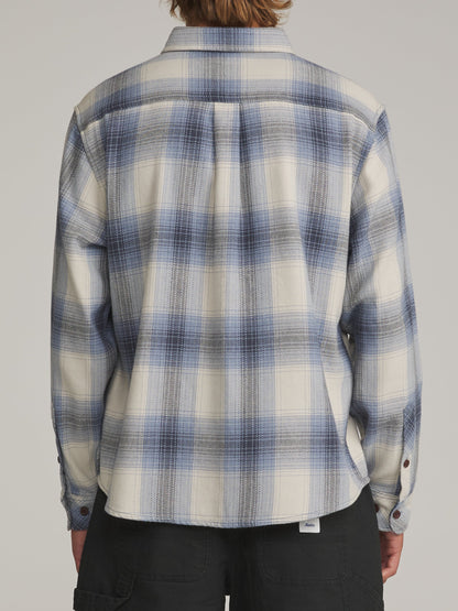Katin Sierra Flannel Storm Blue