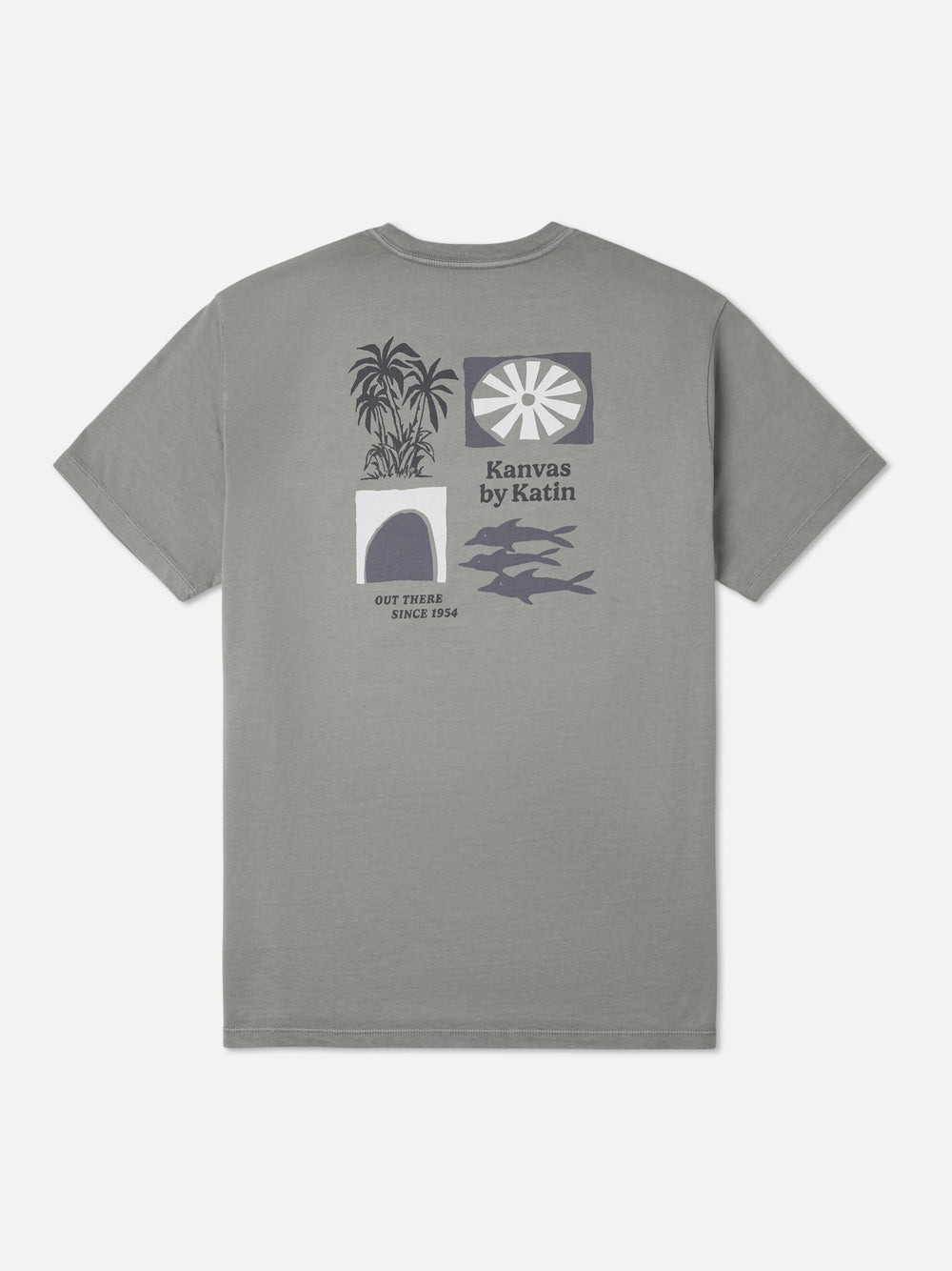 Katin Carve Tee Graphic Vintage Wash