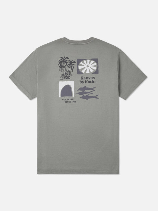 Katin Carve Tee Graphic Vintage Wash