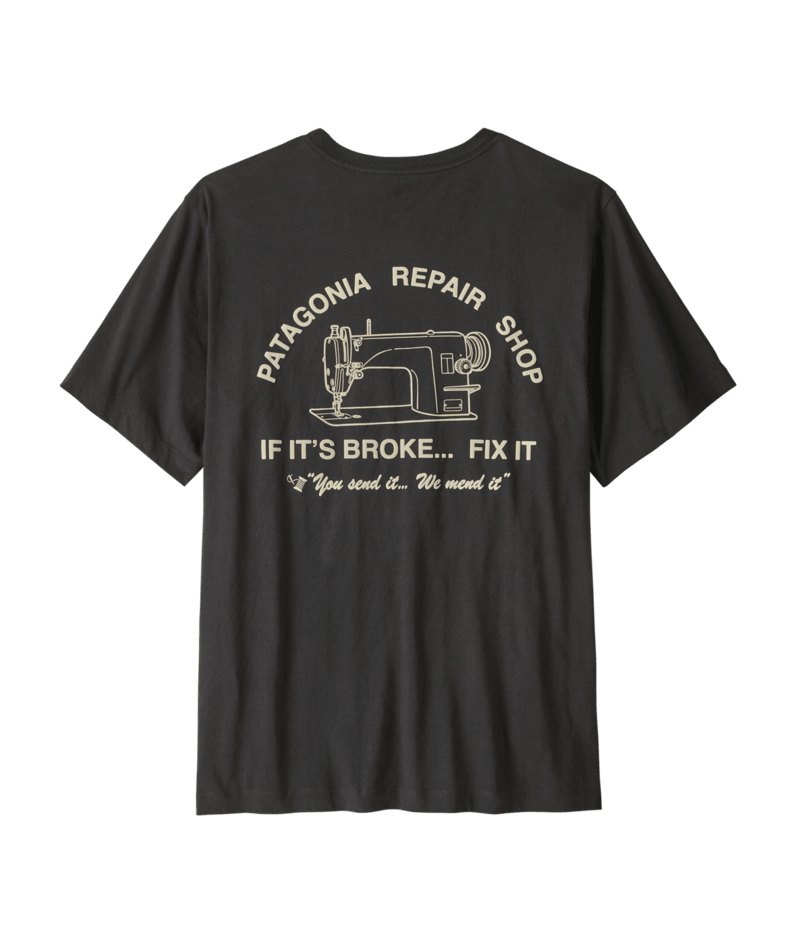 Patagonia M's Repair Shop T-Shirt Ink Black
