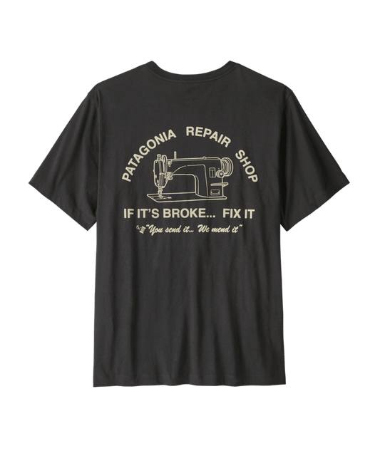 Patagonia M's Repair Shop T-Shirt Ink Black