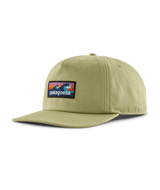 Patagonia Boardshort Label Funfarer Cap Gumtree Green