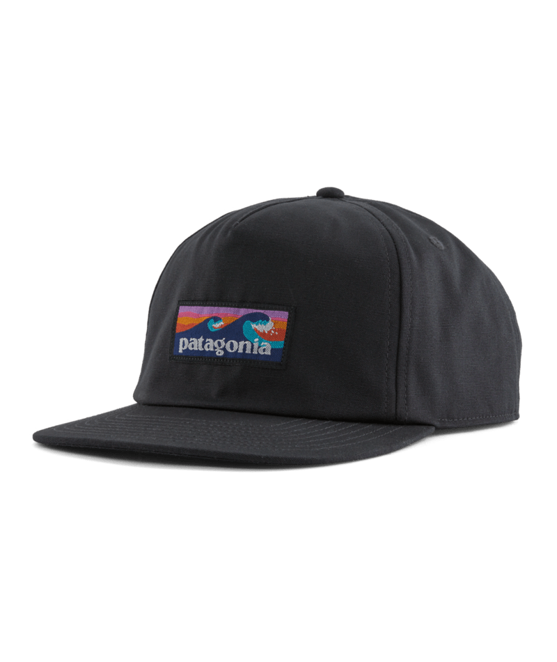 Patagonia Boardshort Label Funfarer Cap Ink Black