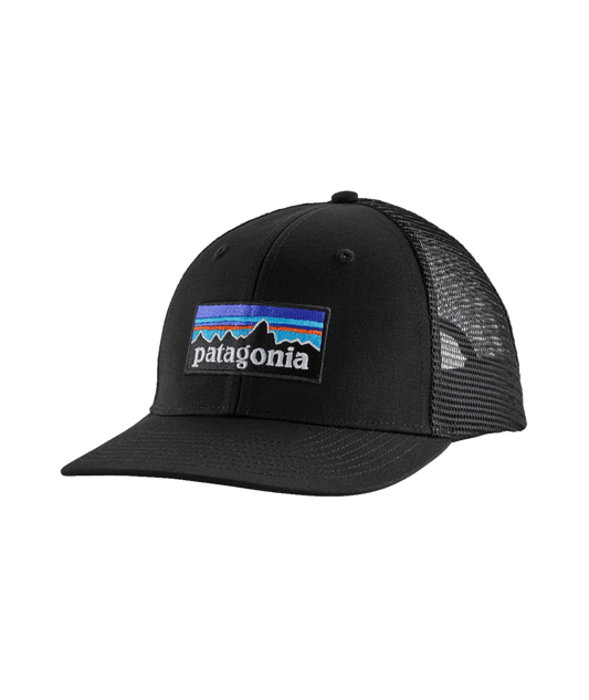 Patagonia P-6 Logo Trucker Hat Black