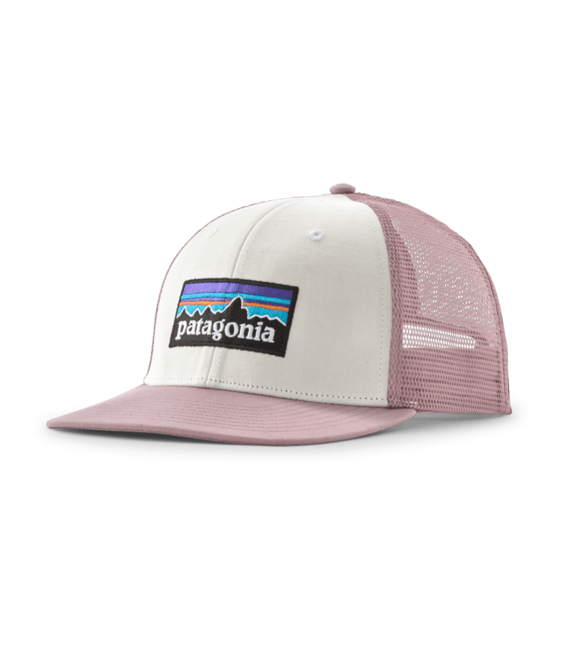 Patagonia P-6 Logo Trucker Hat White