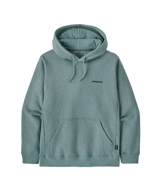 Patagonia M's Boardshort Logo Uprisal Hoody Blue Sage