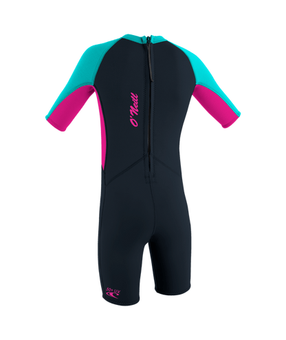O'neill Toddler Reactor-2 2mm Back Zip S/S Spring Girls