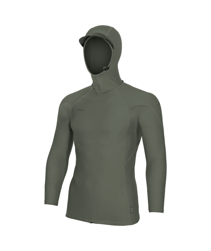 O'neill Hyperfreak Skins L/S Rash Guard W/Hood