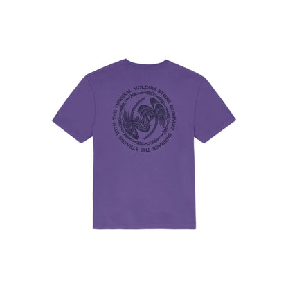 Volcom CirclePalm PW SS T-Shirt Lila