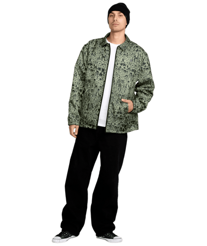 Volcom Fakie Reversible Jacke Schwarz