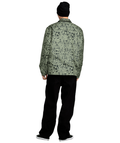 Volcom Fakie Reversible Jacke Schwarz