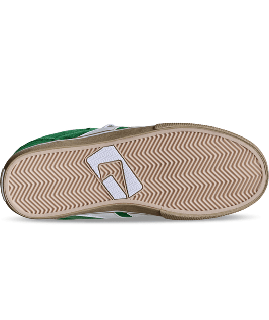 Globe Encore-2 Schuhe Grün Weiß Gummi