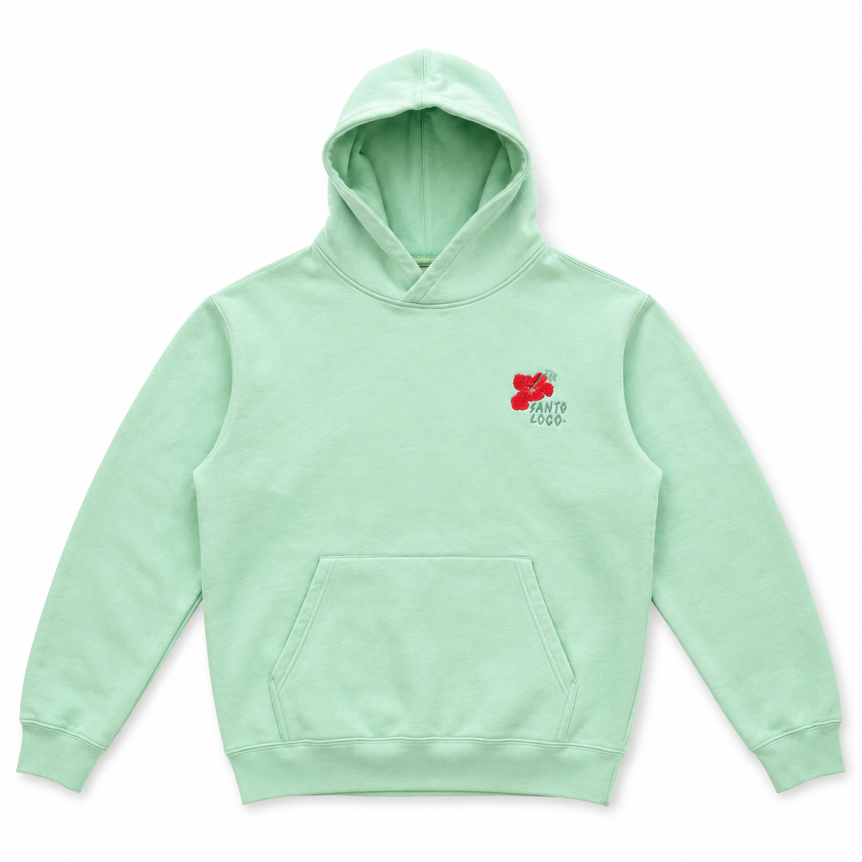 SantoLoco Lizzy Aloha Hoody Light Green